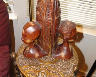 Nice hand carved bookends