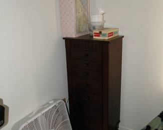 Small, and tall chest of drawers
