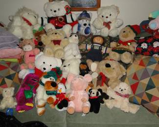 Oh we have stuffed animals too