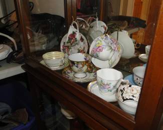Tea cups and more, we have lots of tea cups