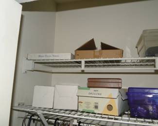 And we have some other things that are still in boxes, we have no idea as to what these are