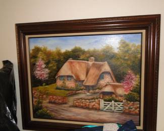 Serene Countryside painting