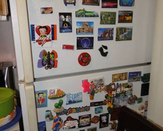 Fridge magnets from around the world