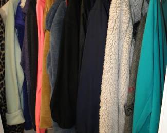 Plenty of women's outerwear