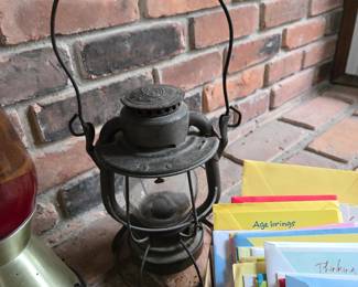 Old oil lantern