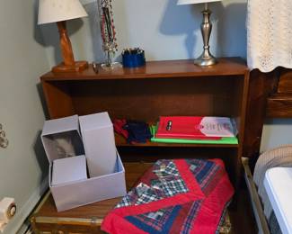 Trunk and bookcase