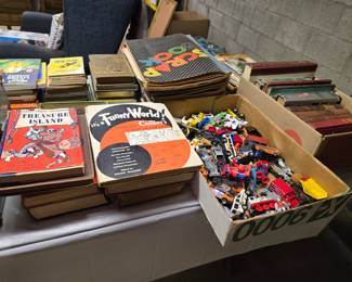 Children's books, cars