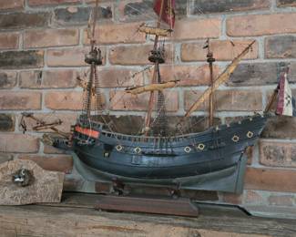 Large ship model