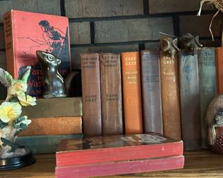 vintage Zane Grey Books