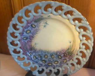hand painted plate