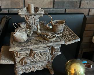 miniture salesman sample cook stove