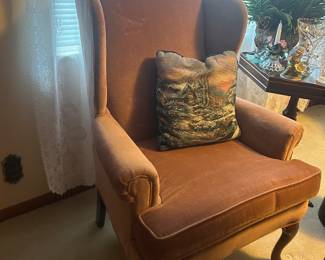wingback chair