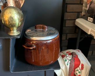 vintage Westbend bean pot