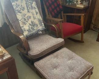 rocker and ottoman