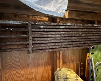 vintage scaffold wood