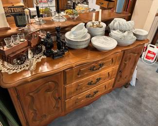French provincial buffet