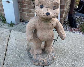 Cement bear large