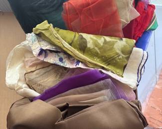 silk scarves vintage