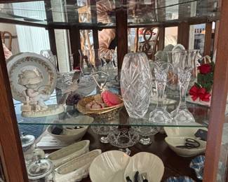 Lenox fine crystal, precious moments