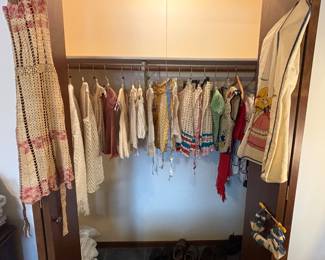 Hand made knitted clothes