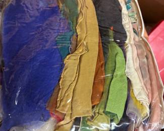 Vintage linens scarves