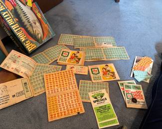 grocery store stamps books