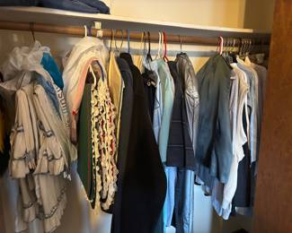 Vintage linens and clothes