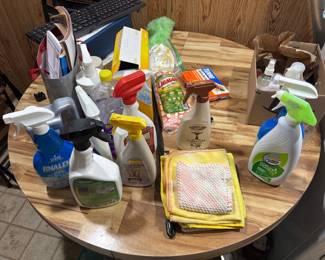 Cleaning supplies