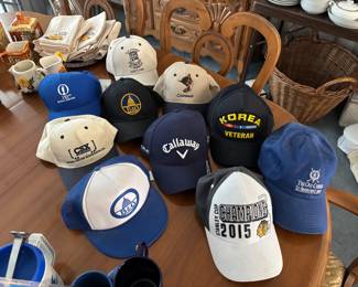 Railroad hats gold hats and more like new