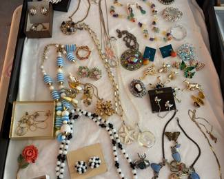 Vintage costume jewelry