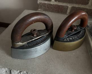 Unusual vintage irons