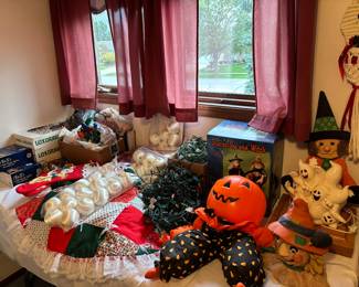 Vintage Halloween and Christmas