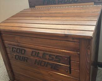 Nice large “firewood” box