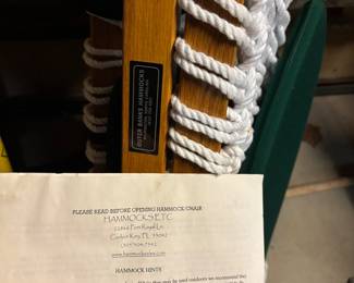 Brand new outer banks hammock two seater porch swing