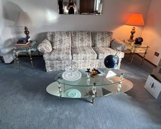 Super clean formal living room furniture available for presale coffee table is sold