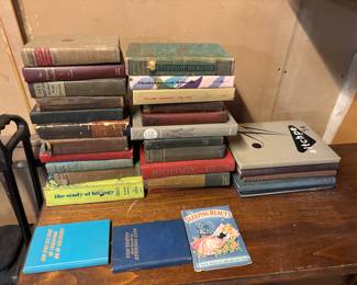 Antique and vintage books