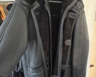 Sherling coat vintage ladies