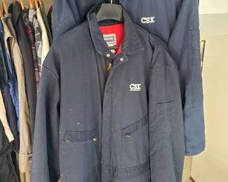 csx railroad coveralls