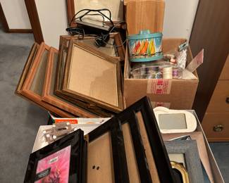 Picture frames and sewing notions