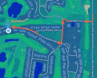 *Grenelefe Estate Gate on Kokomo Rd. will be closed. 
Enter Grenelefe Via Abbey Court off of West Lake Marion. 