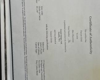 Copy of certificate original lost
