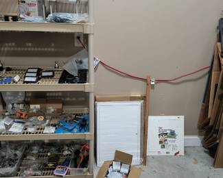 Lots of DIY supplies, 2 access door panels, LED surface mount lights