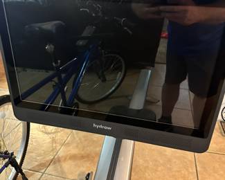 Hydrow exercise machine rowing