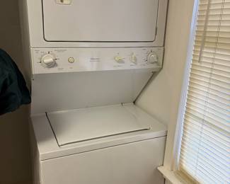 Fully functioning stackable washing machines and dryer. Available for presale!