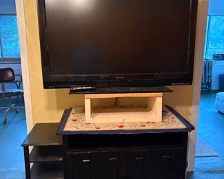 TV, other furniture.