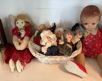 George & Martha Washington Dolls