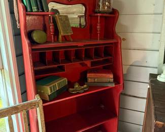 Red Bookcase