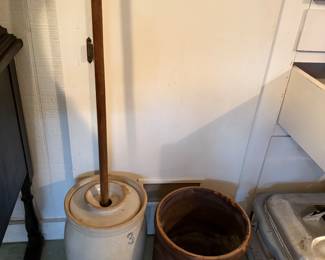 Butter Churn, Crock