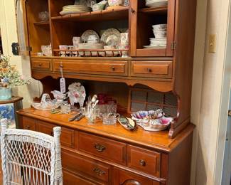 Maple China Cabinet