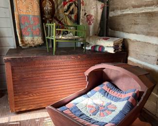 Quilt Chest & Cradle